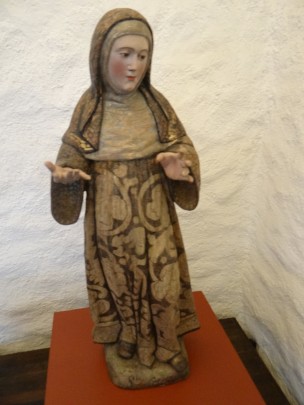 Escultura Santa Catalina