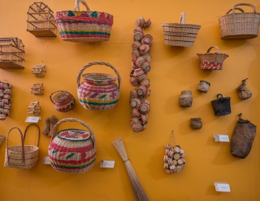 Trabajos de cestería tradicional de Guanajuato