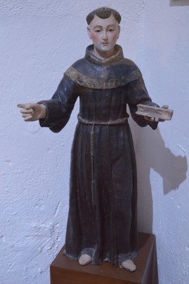 Escultura de San Antonio de Padua