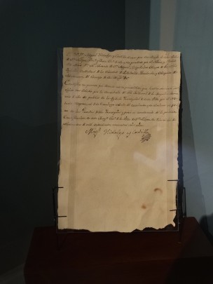 Contestación de Miguel Hidalgo sobre la publicación de edictos de la Santa Inquisición