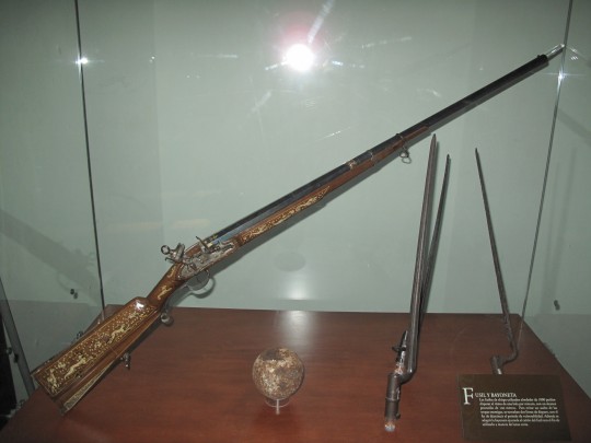 Fusil y bayoneta