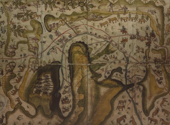 Mapa de la relación geográfica de la Villa de San Miguel y su jurisdicción