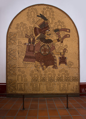 Mural de Xillonen, diosa del maíz