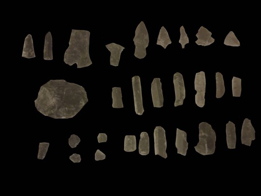 Artefactos de obsidiana