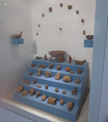 Figurillas aztecas de barro