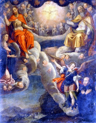 Ecce Homo y visión de San Ignacio de Loyola