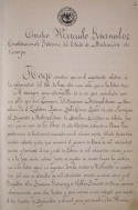 Certificación del registro de bautizo de José María Teclo Morelos y Pavón.