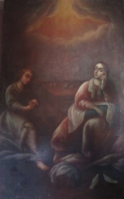 La Virgen con el niño Jesús