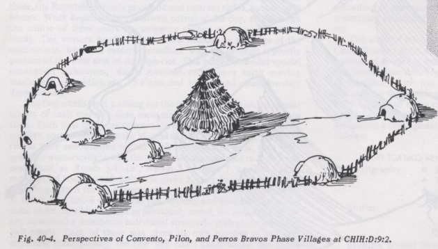 Ilustración 1. Arquitectura doméstica del Periodo Viejo 