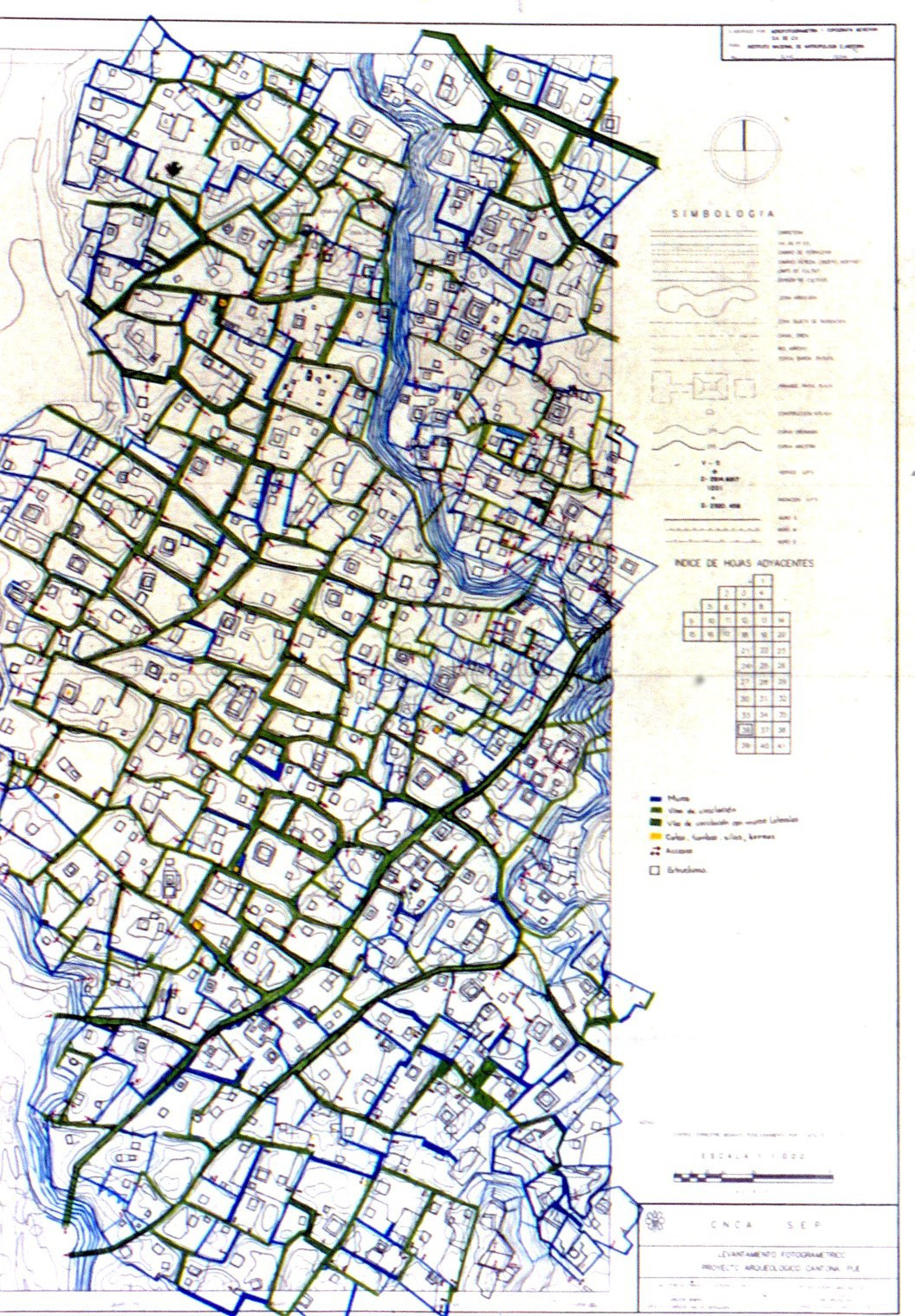 Residential units in the southwest of Cantona
