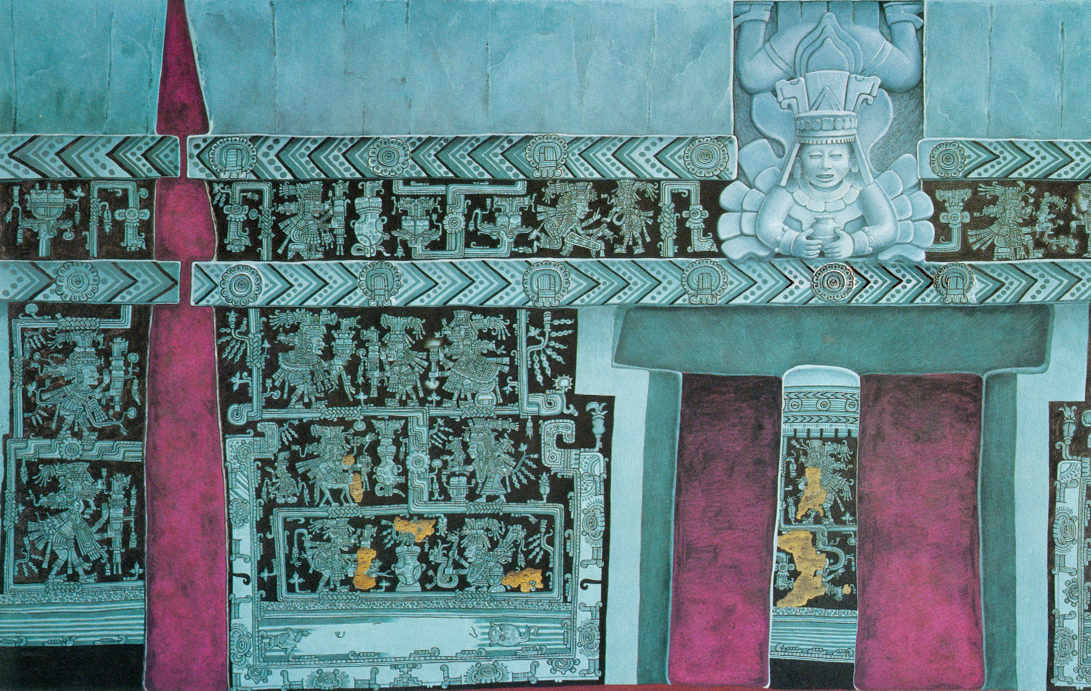 Pintura mural, Edificio 16