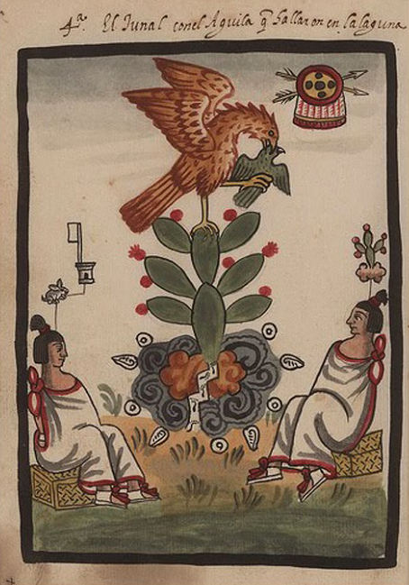  The foundation of Tenochtitlan according to fray Diego Durán's work
