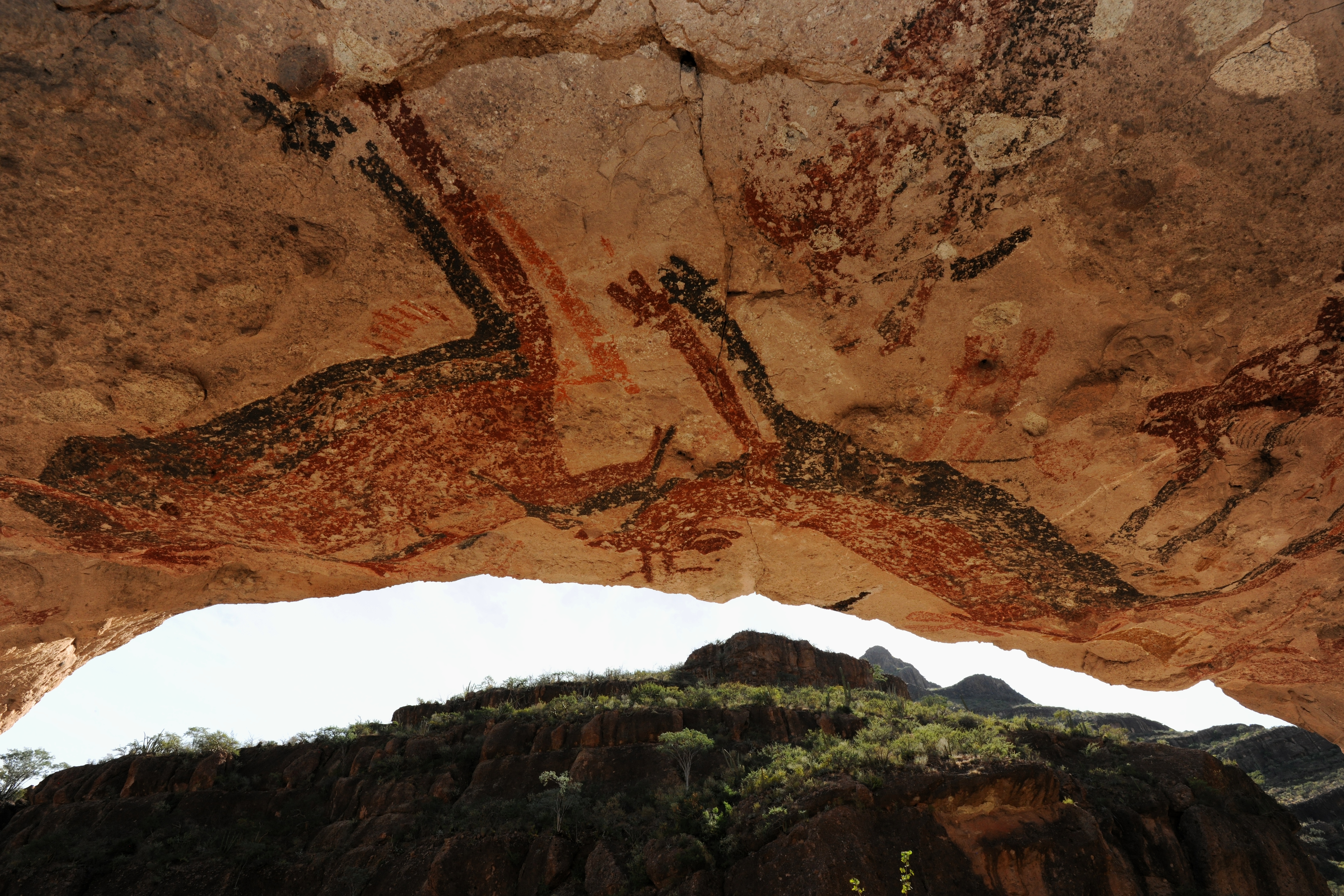 Pinturas rupestres de la Sierra de San Francisco
