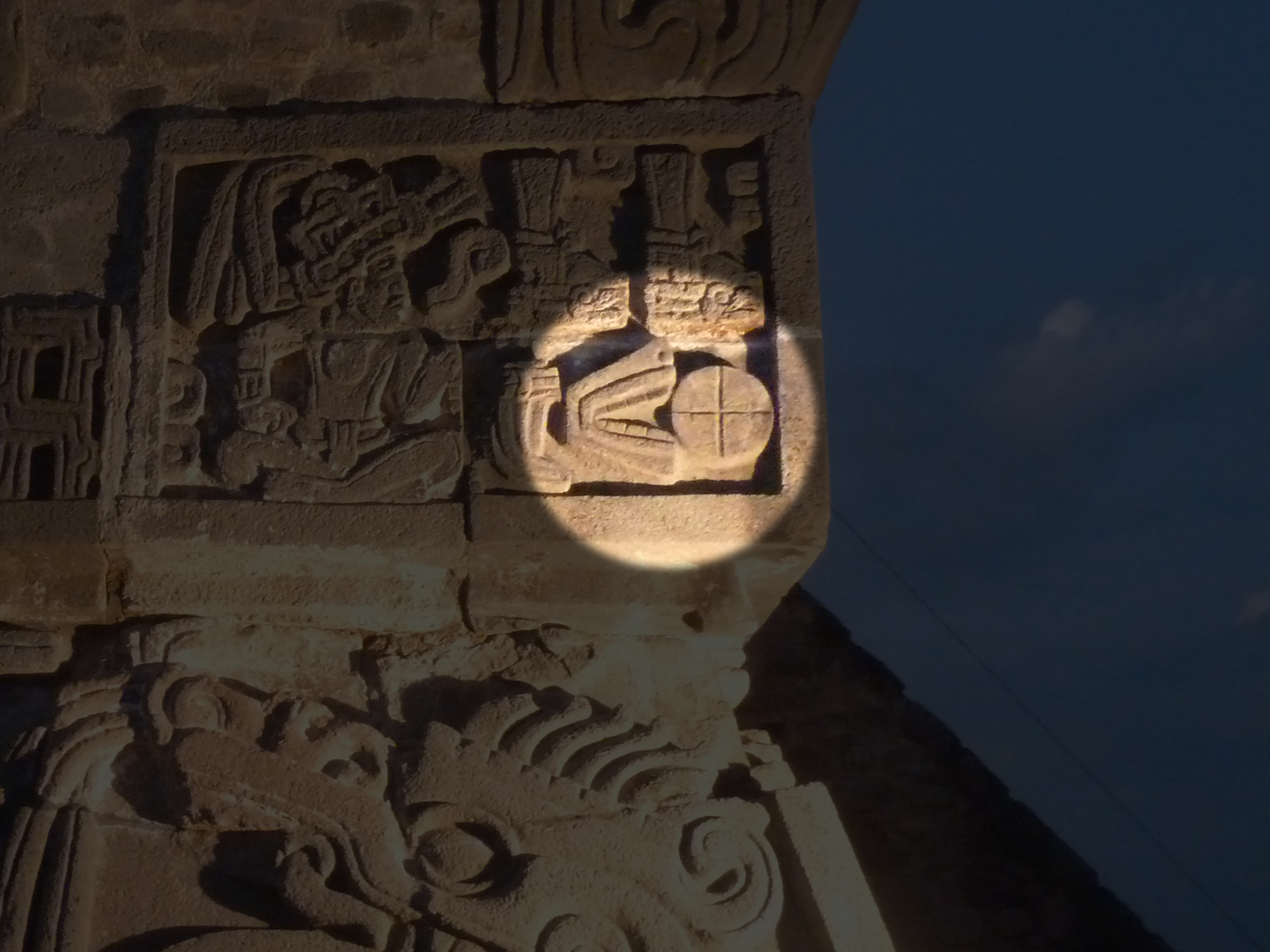 Representación de un eclipse