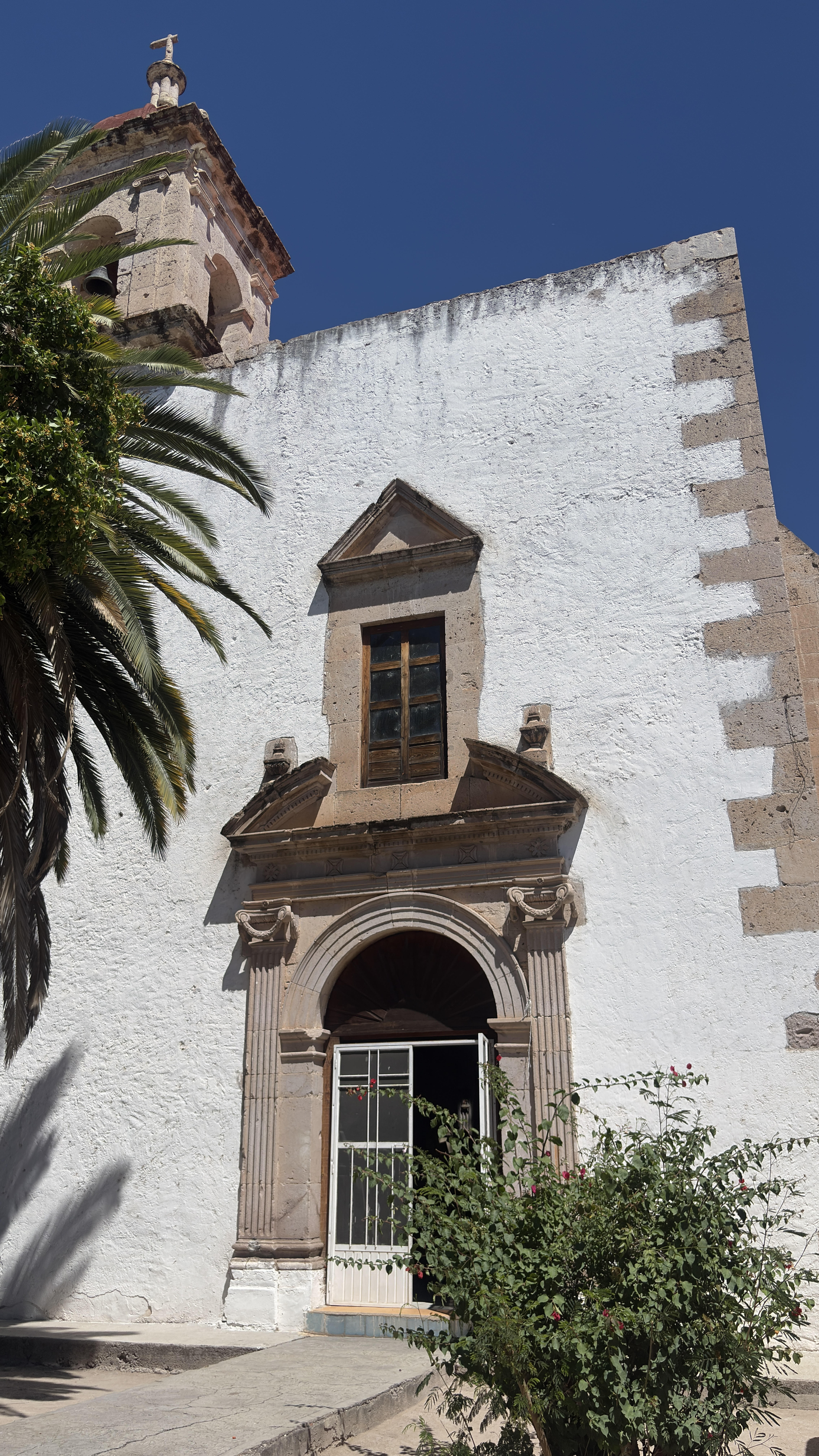 Capilla de la antigua hacienda de la Inmaculada Concepción de Palmitos de Arriba