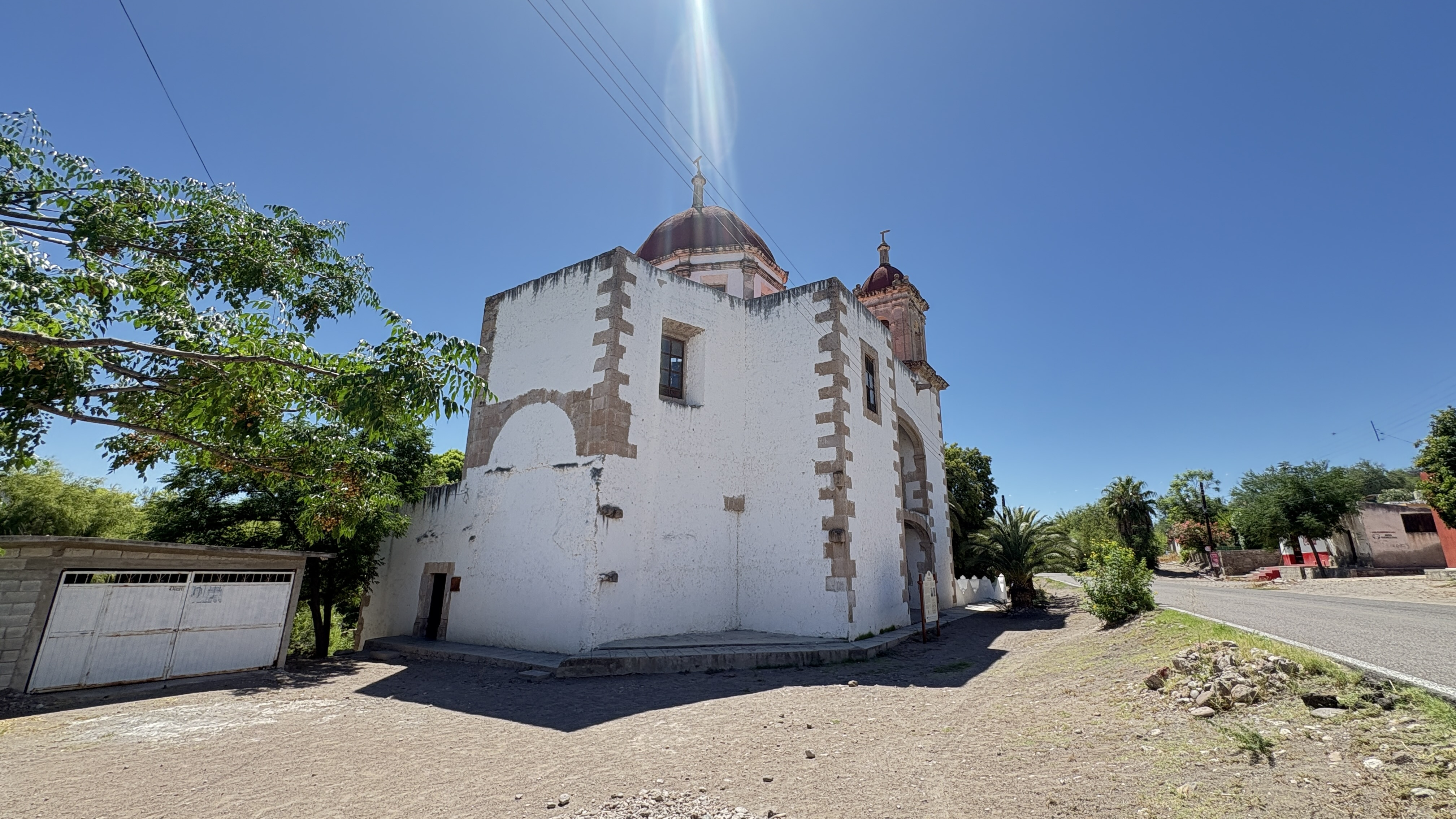 Capilla de la antigua hacienda de la Inmaculada Concepción de Palmitos de Arriba