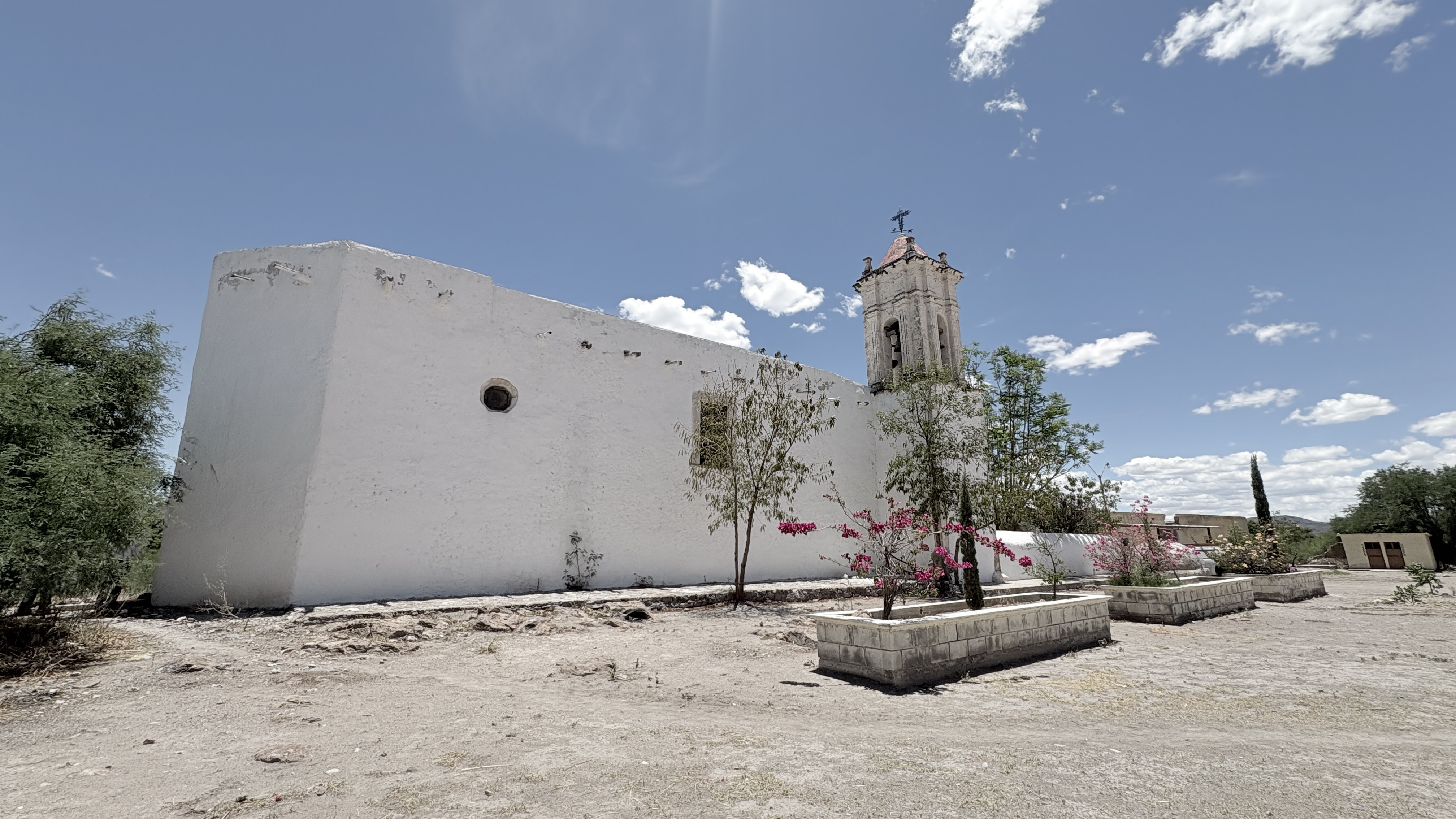 Capilla de la antigua hacienda de la Limpia Concepción de Palmitos de Abajo