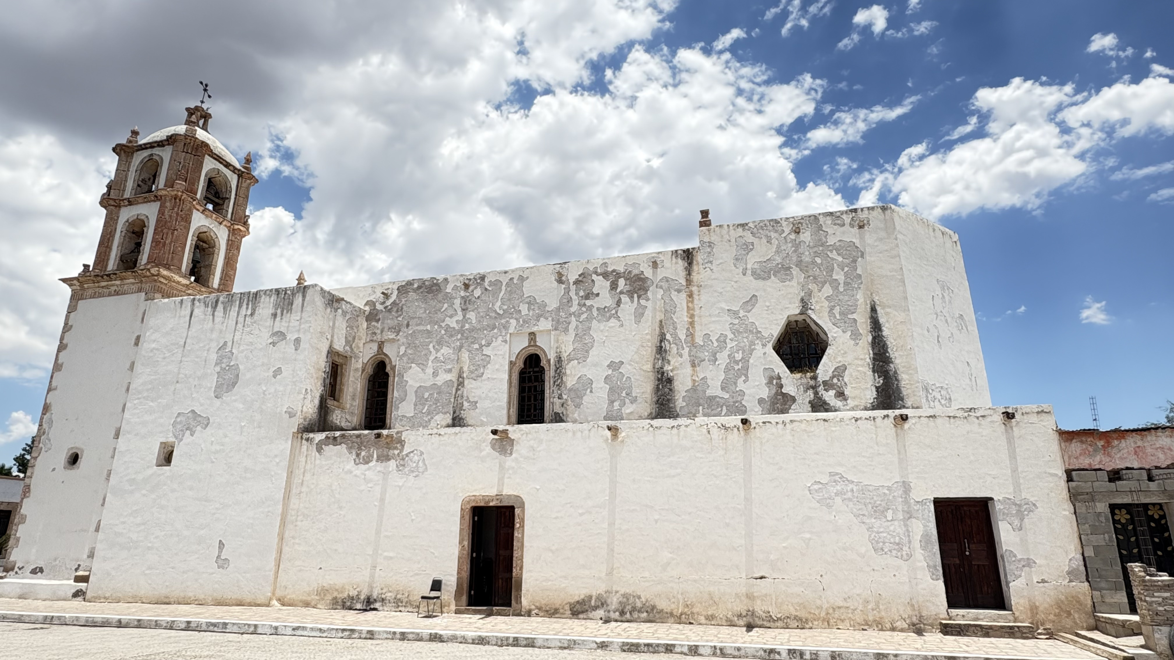 Capilla del Refugio en la antigua hacienda de Cuatillos