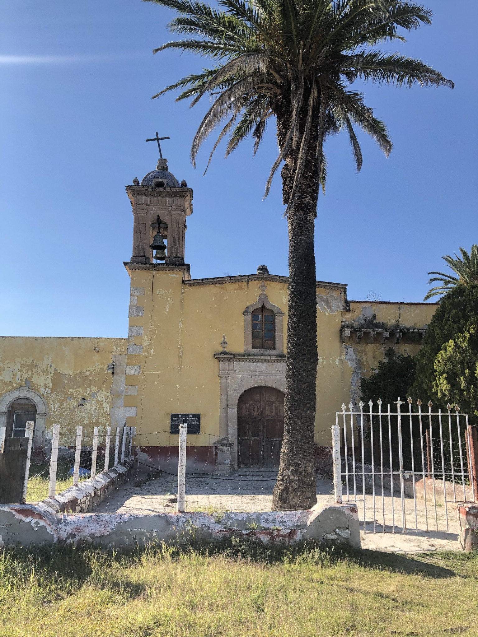 Capilla de San Mateo de la antigua hacienda de La Zarca