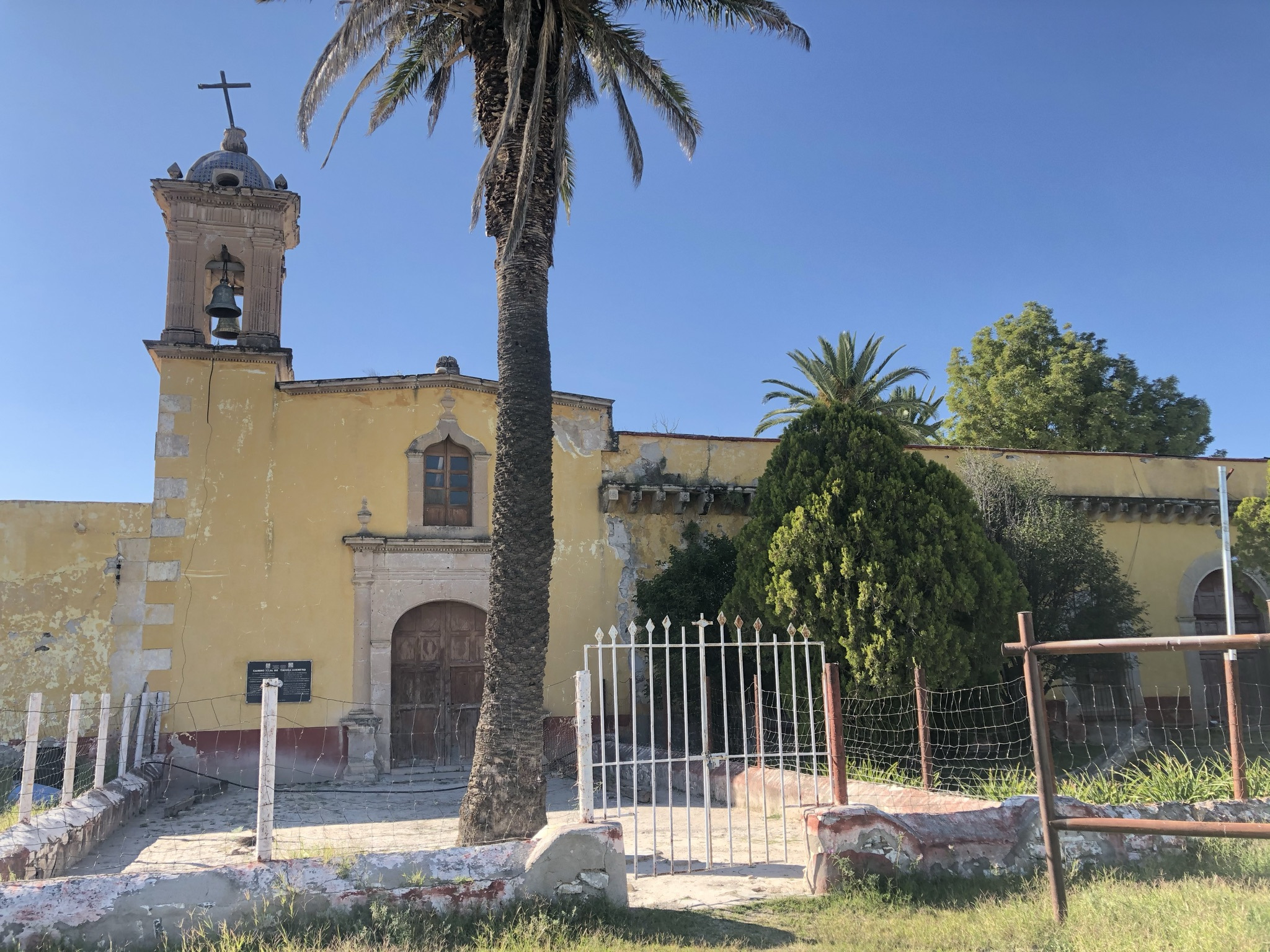 Capilla de San Mateo de la antigua hacienda de La Zarca