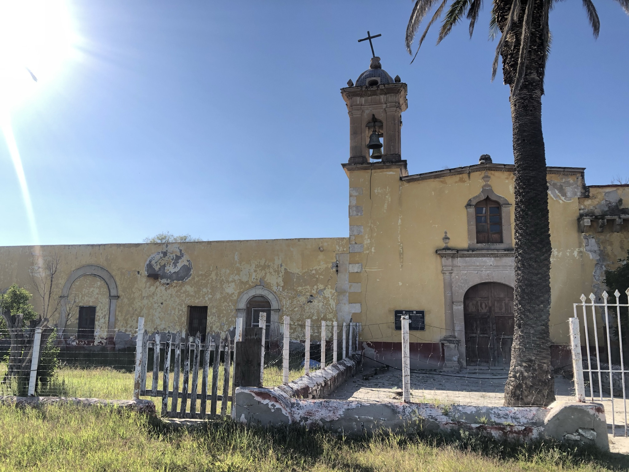 Capilla de San Mateo de la antigua hacienda de La Zarca