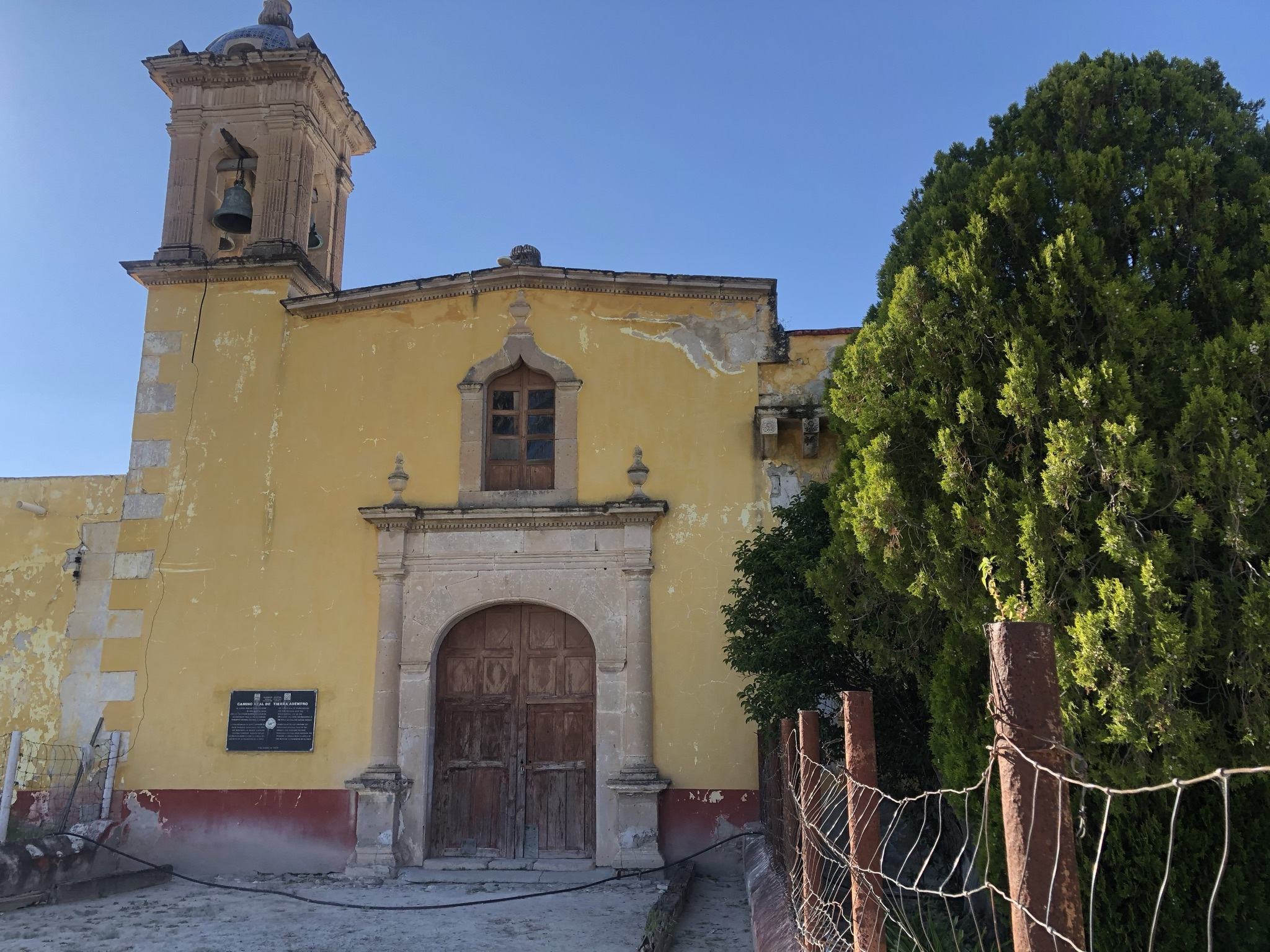 Capilla de San Mateo de la antigua hacienda de La Zarca