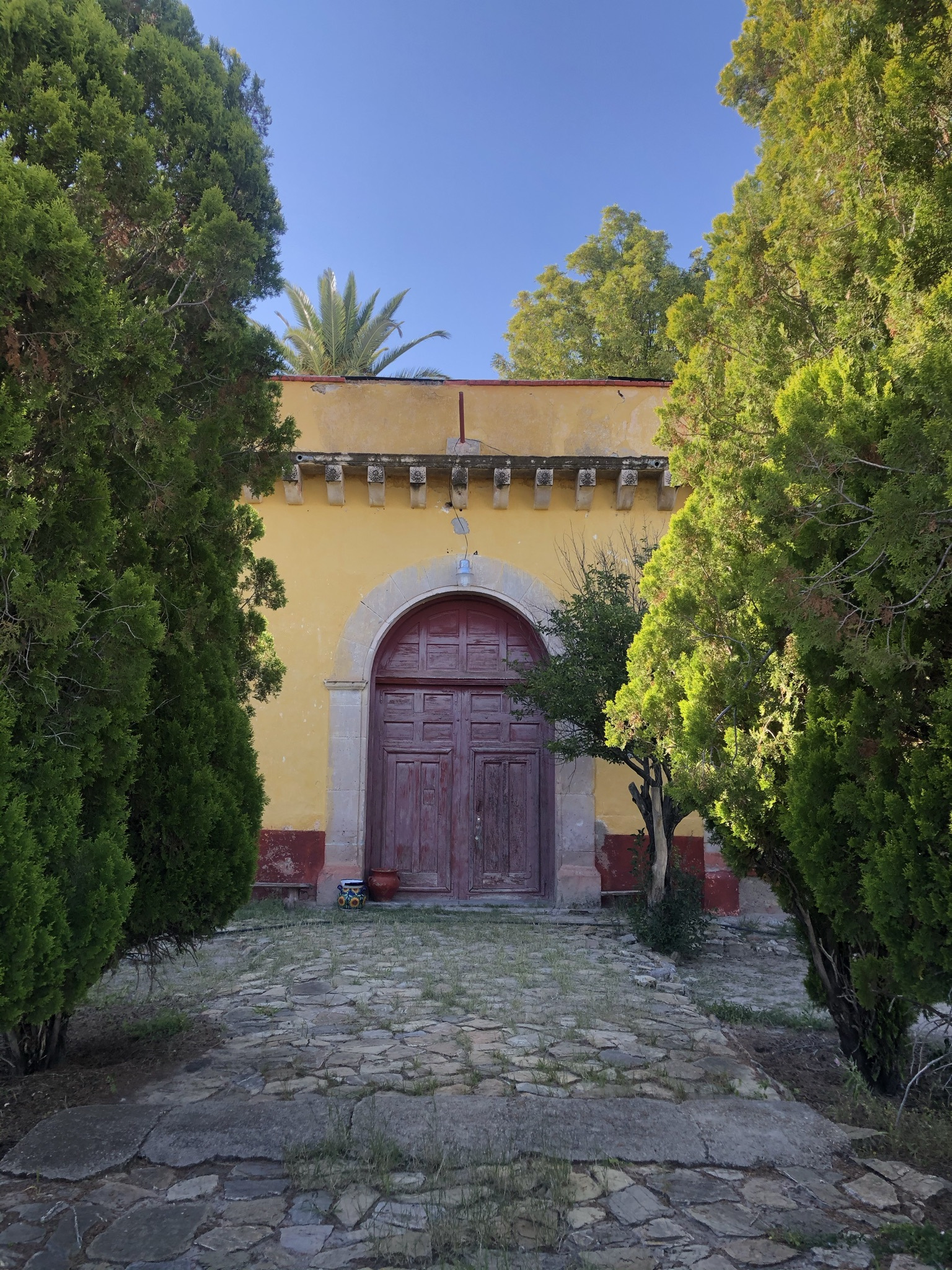 Capilla de San Mateo de la antigua hacienda de La Zarca