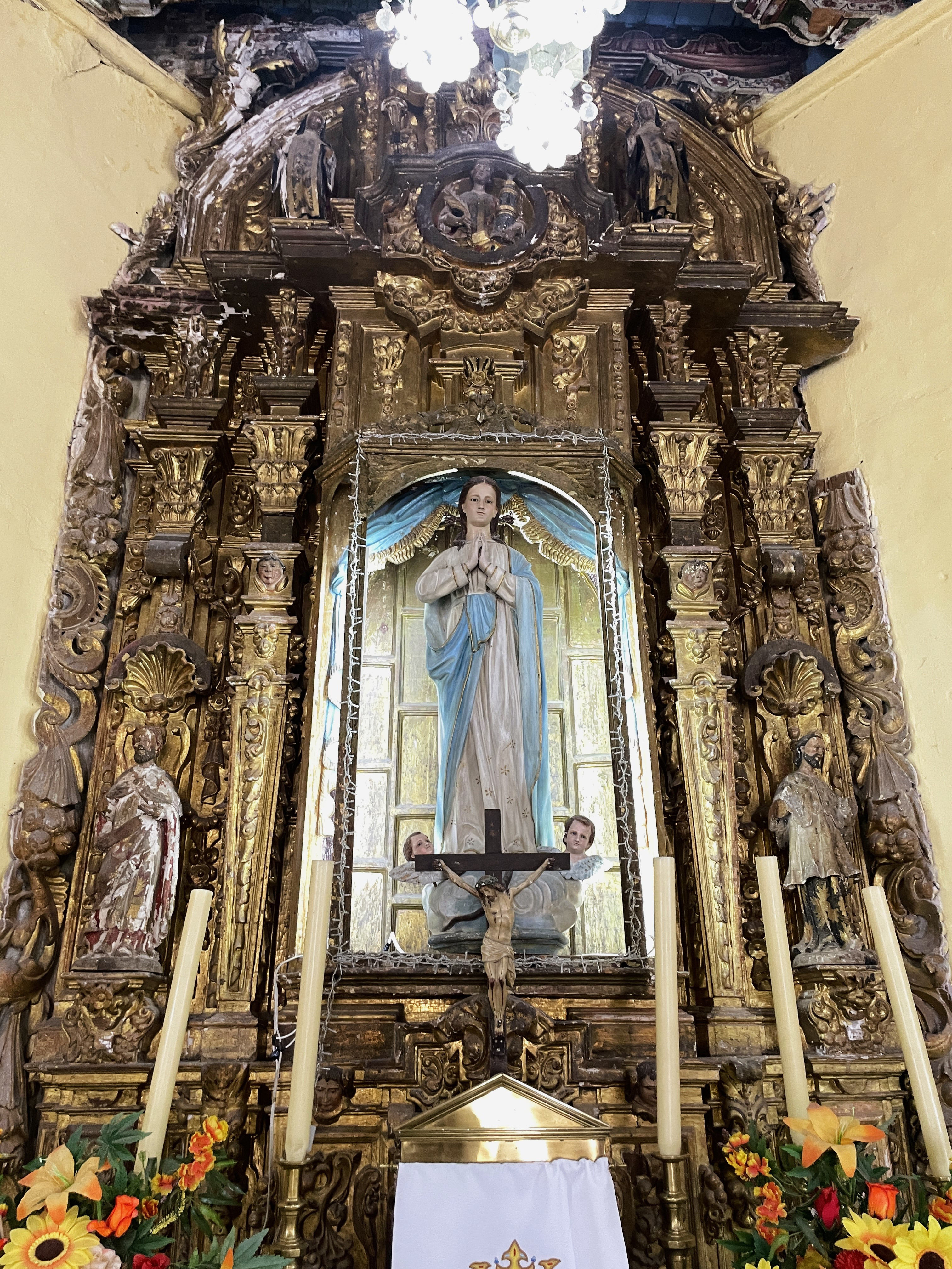 Capilla de la antigua hacienda de la Limpia Concepción de Palmitos de Abajo