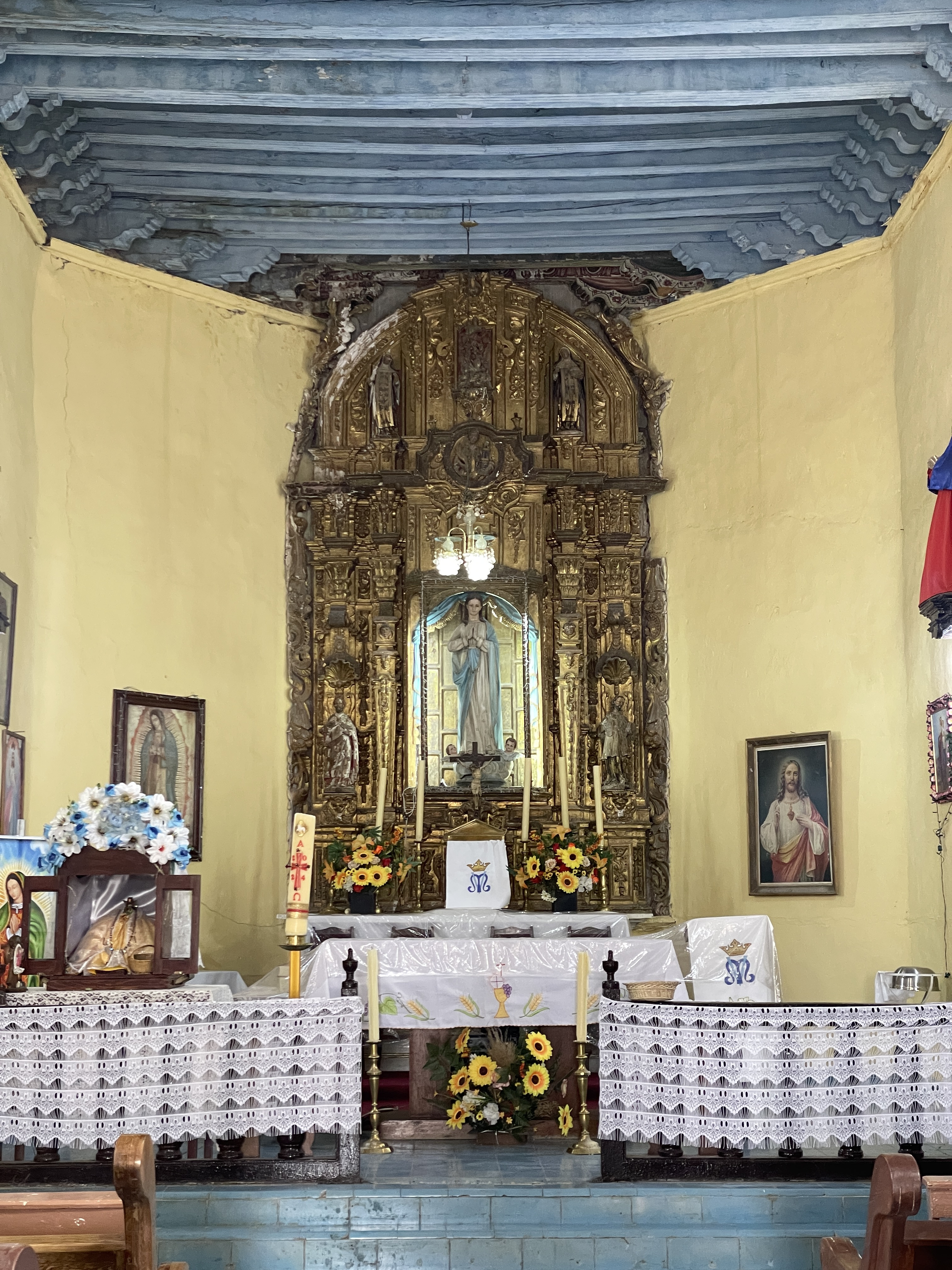 Capilla de la antigua hacienda de la Limpia Concepción de Palmitos de Abajo