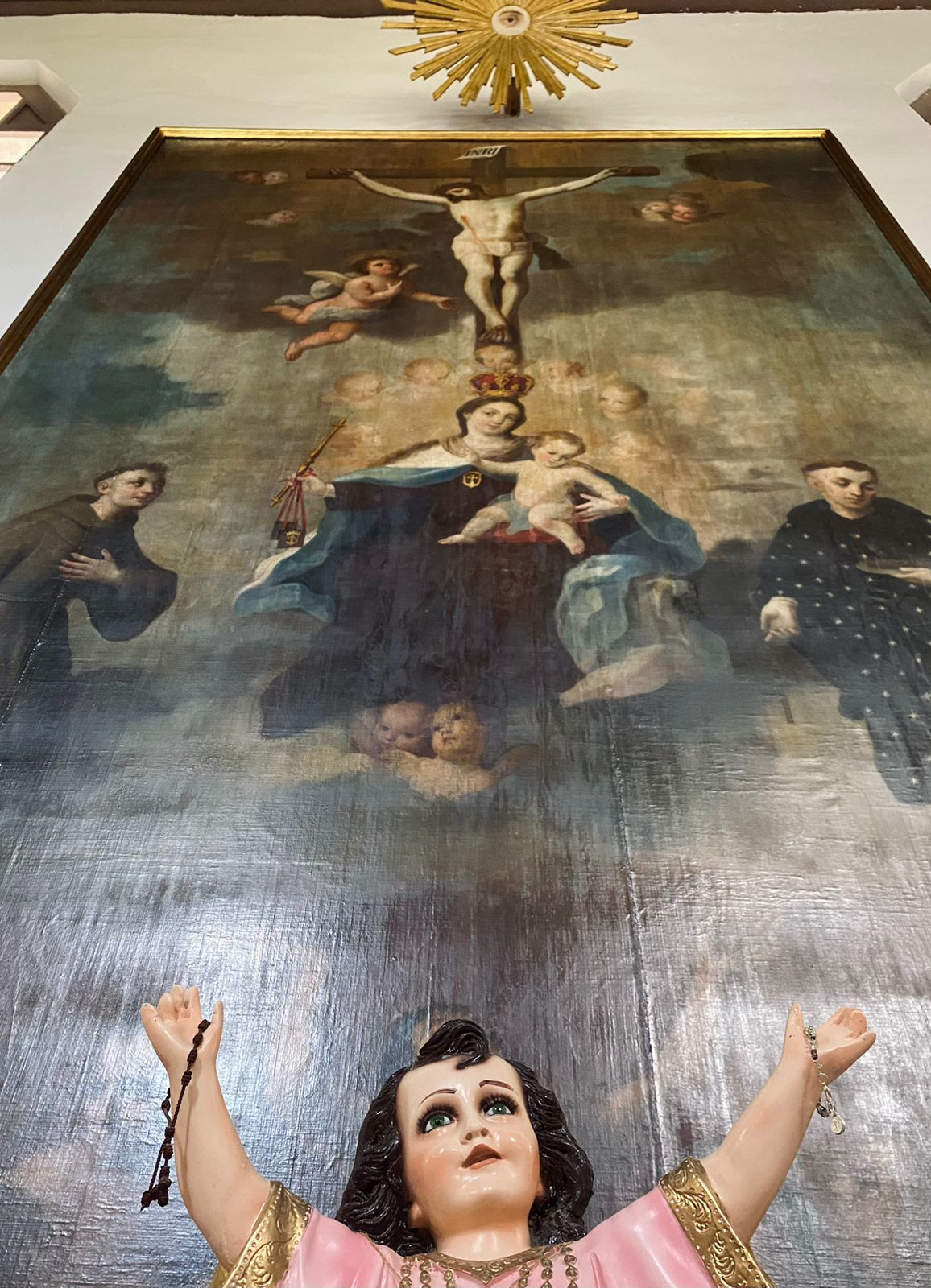 Capilla del Refugio en la antigua hacienda de Cuatillos