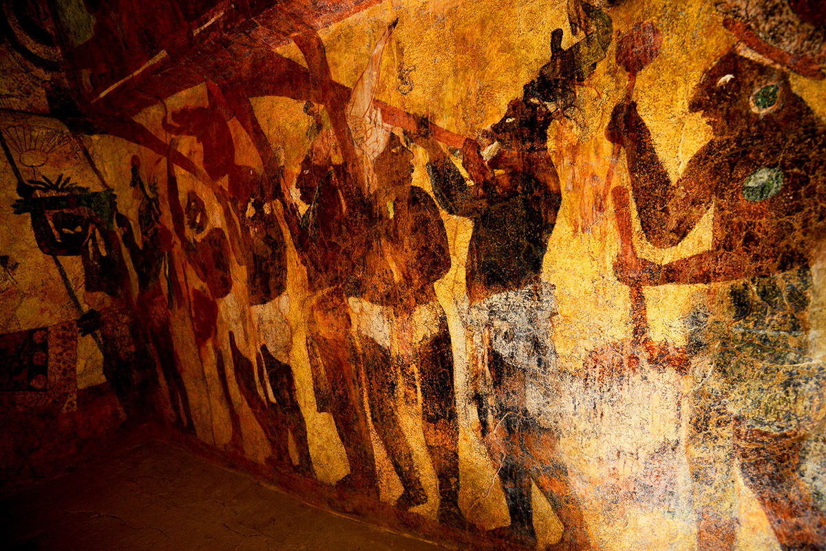 Murales prehispánicos