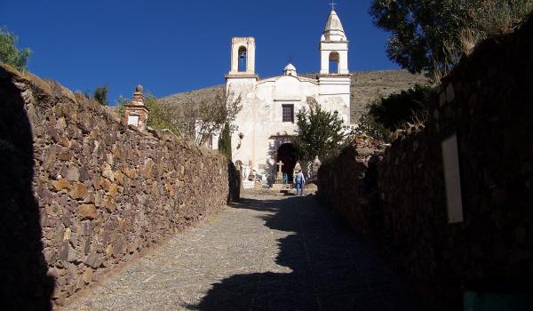 Capilla del Cementerio Municipal de Real de Catorce