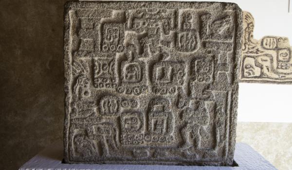 Xochicalco tombstone