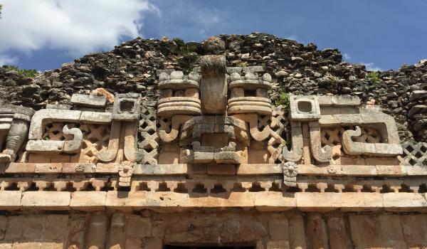 The Palace, detail of mask