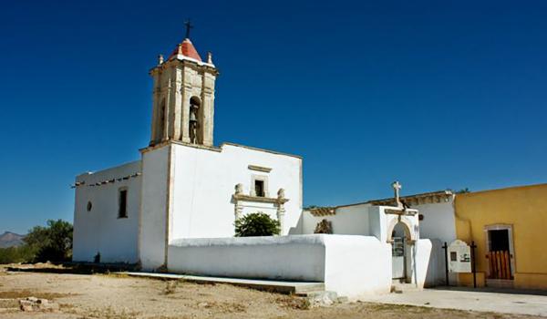 Capilla de la antigua hacienda de la Limpia Concepción de Palmitos de Abajo