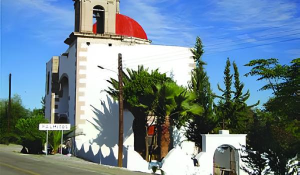 Capilla de la ex hacienda de La Inmaculada Concepción de Palmitos de Arriba