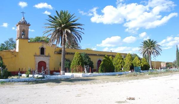 Capilla de San Mateo de la antigua hacienda de La Zarca