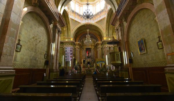 Templo de Nuestra Señora de los Dolores en Villa González Ortega