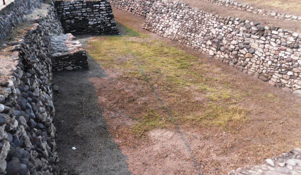 Vista lateral del Montículo 1