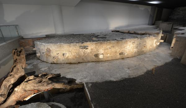 Vestíbulo de acceso a la zona arqueológica del Templo Mayor