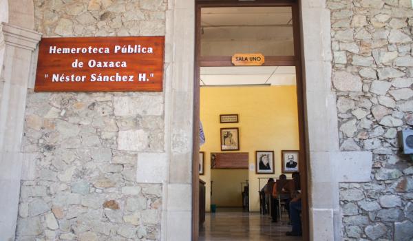 Hemeroteca Pública de Oaxaca Néstor Sánchez