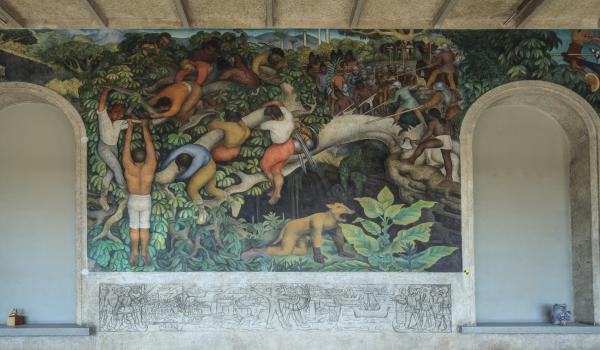 Terraza Galería del Mural de Diego Rivera 