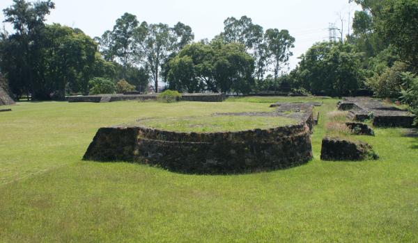Basamento del Templo de Ehécatl