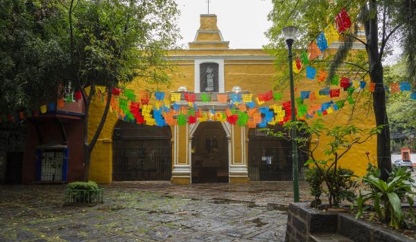 Fachada del Templo de Santa Catarina