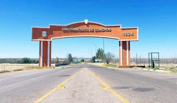 Entrada a San Francisco de Conchos