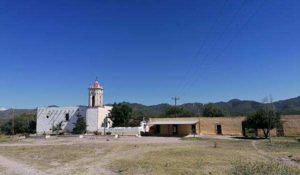 Capilla de la antigua hacienda de la Limpia Concepción de Palmitos de Abajo