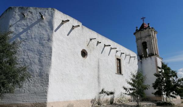 Capilla de la antigua hacienda de la Limpia Concepción de Palmitos de Abajo