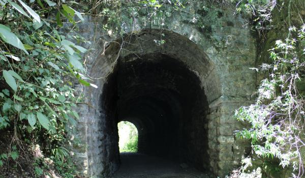 Túnel 8 del Antiguo Tramo Ferroviario Sumidero-Fortín de las Flores