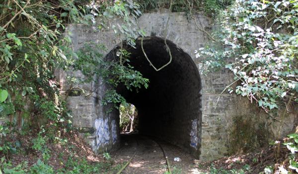 Túnel 5 del Antiguo Tramo Ferroviario Sumidero-Fortín de las Flores