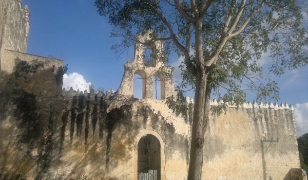 Antiguo panteón del templo del Santo Niño Jesús